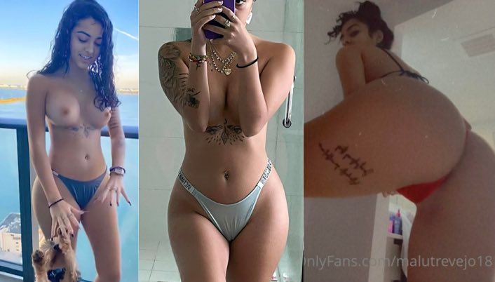 Malu Trevejo sex tape and nudes photos leaks online from his onlyfans, patr...