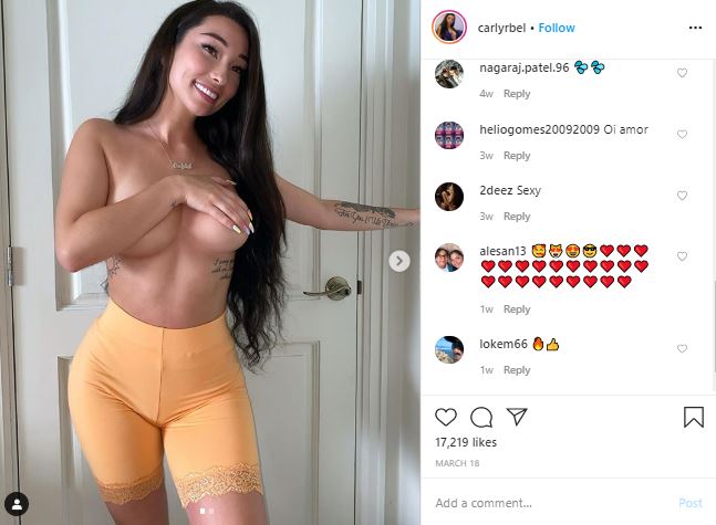 https://www.instagram.com/carlyrbel/Carly Bel Nude Pussy Play Premium Snapc...