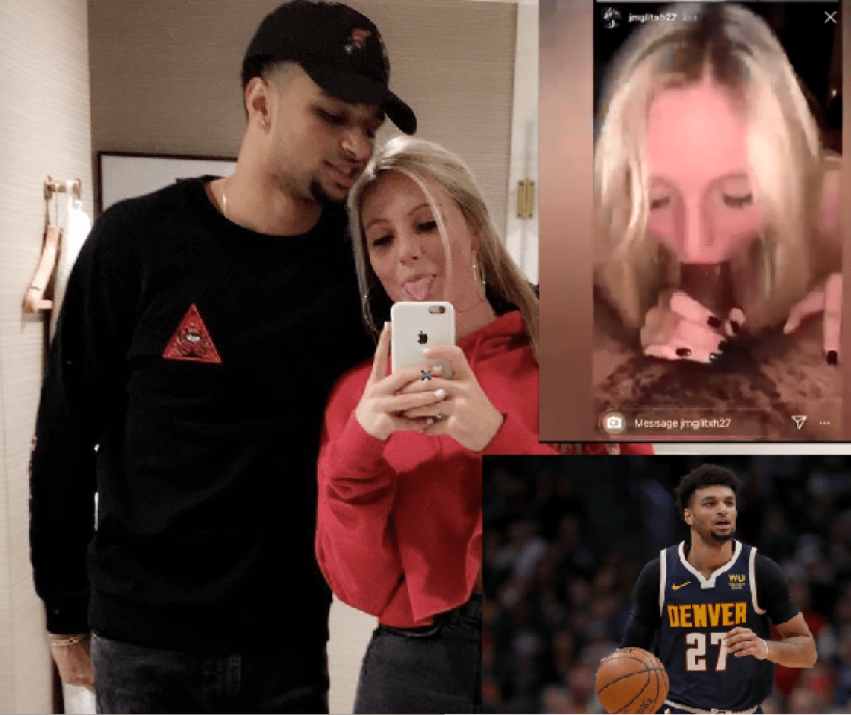 Canadian basketball Star Jamal Murray & girlfriend Harper Hempel blowjo...