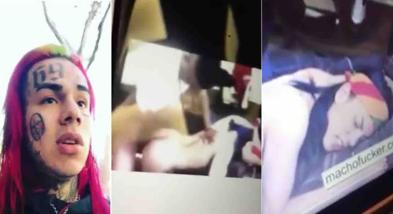 Rapper 6ix9ine Tekashi69 sex tape and nudes photos leaks online. 