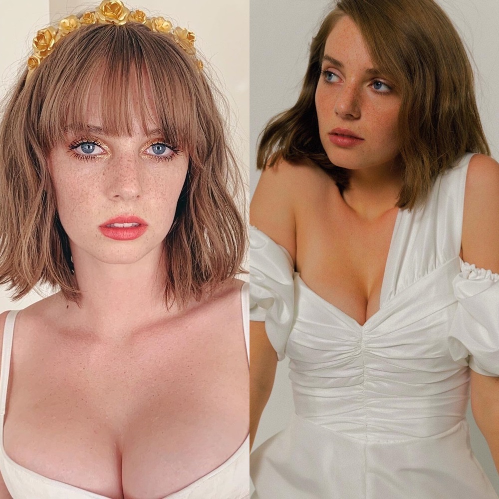 Maya Hawke sex tape and nudes photos leaks online braless flashing sexy sid...