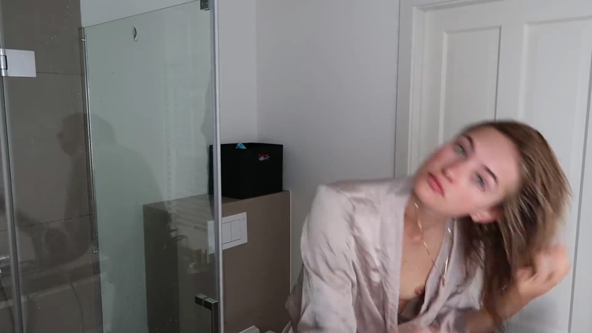 Morning routine nip slip