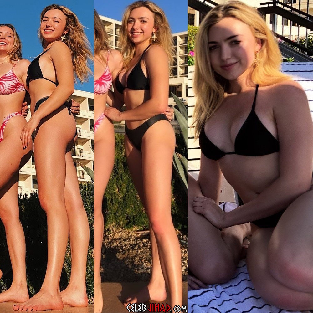 Peyton List appears to take time away from her busy schedule of whoring her...