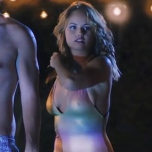 The video above features all of Debby Ryan’s hard nip pokies and titty flas...