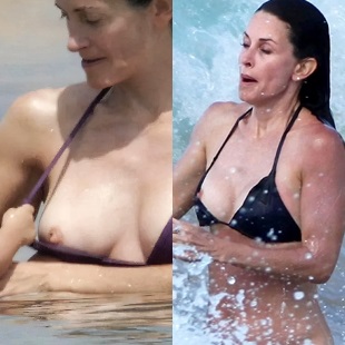 Courteney Cox Nude Tits And Ass Compilation.