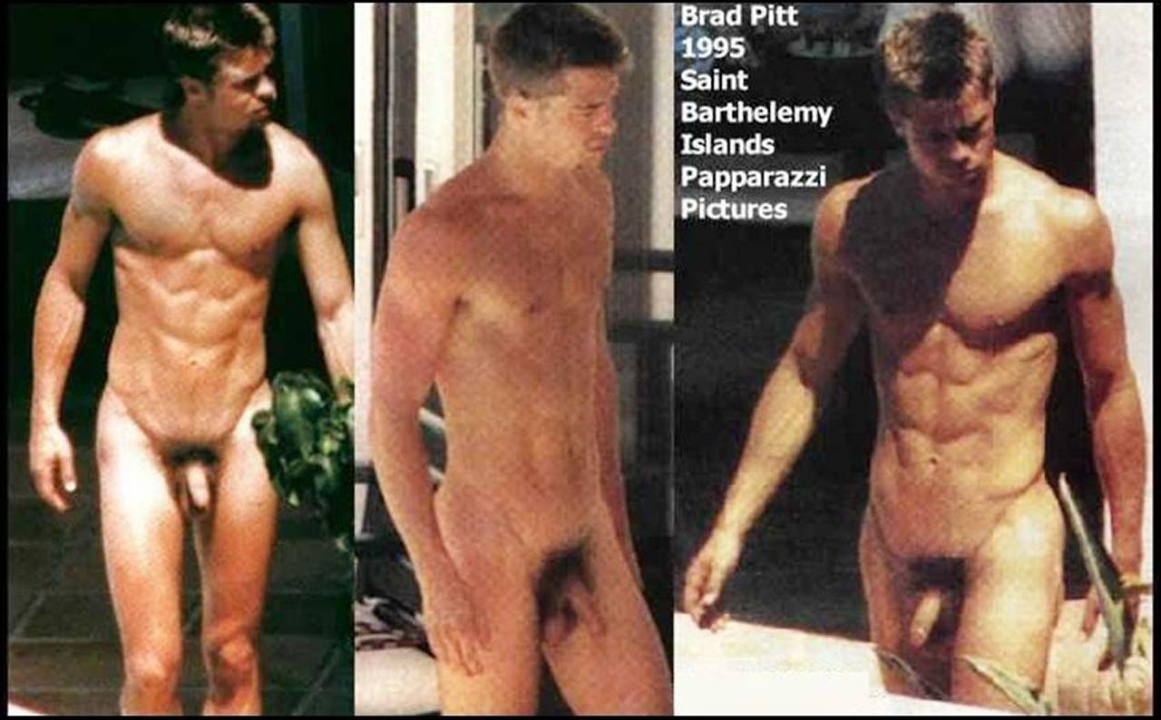 Brad Pitt nude pics.