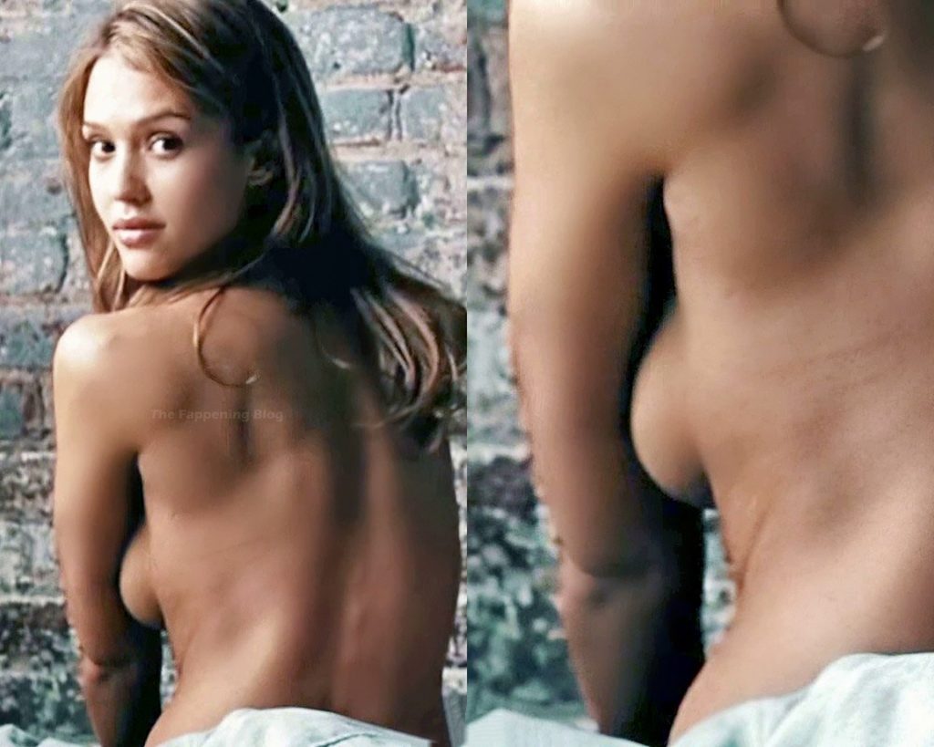 Jessica Alba Topless - Awake (5 Pics + Videos) - OnlyFans Leaked Nudes.