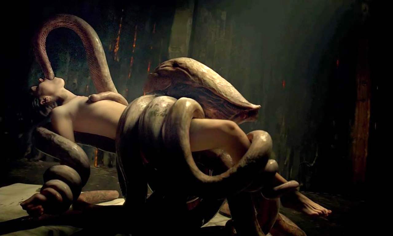 Ruth Ramos Nude Sex Scene With A Creature In 'The Untamed' .