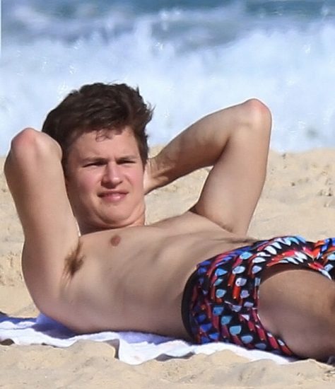 Elgort nude ansel What were