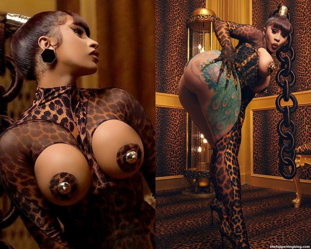 Cardi B Naked with Normani Look who has just posed nude while being pregnan...