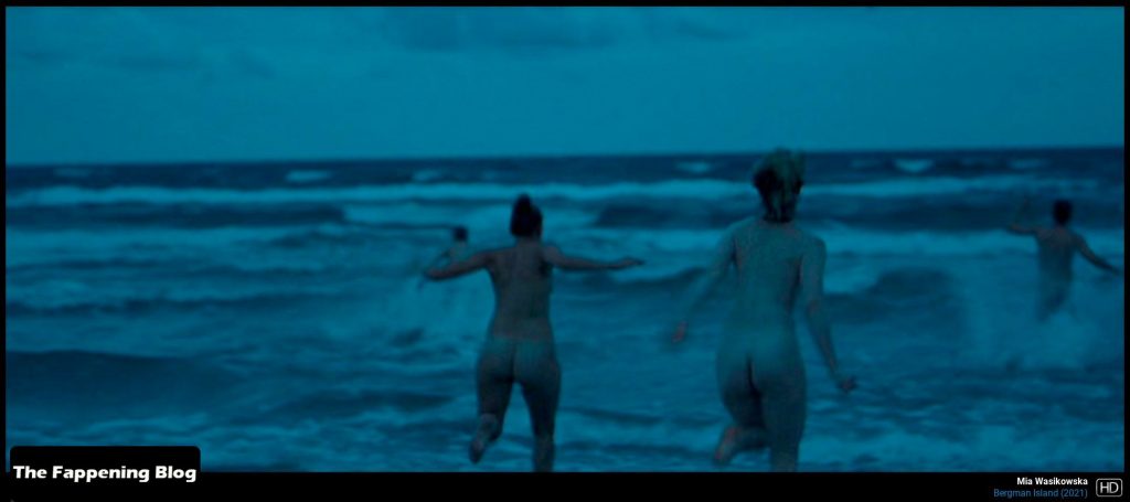 Mia Wasikowska Nude & Sexy Videos 'Bergman Island' .