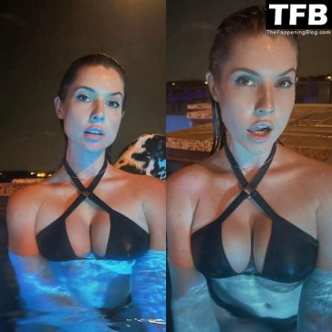 Amanda Paris Bikini Pool Photoshoot Onlyfans Leaked