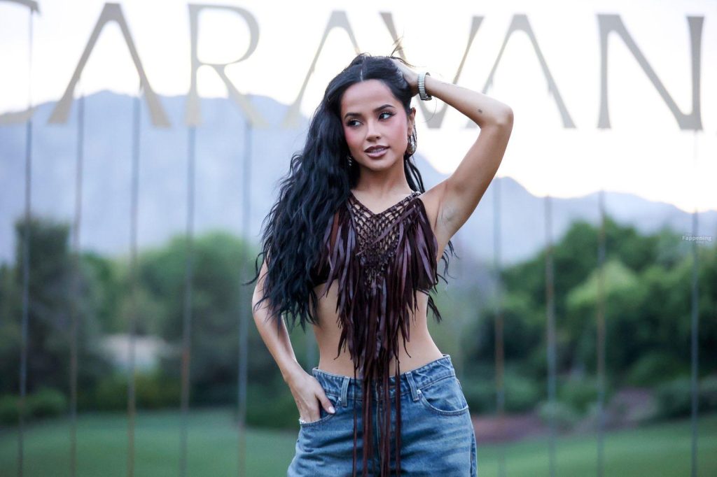 Becky G Looks Sexy at Coachella (16 Photos) 4