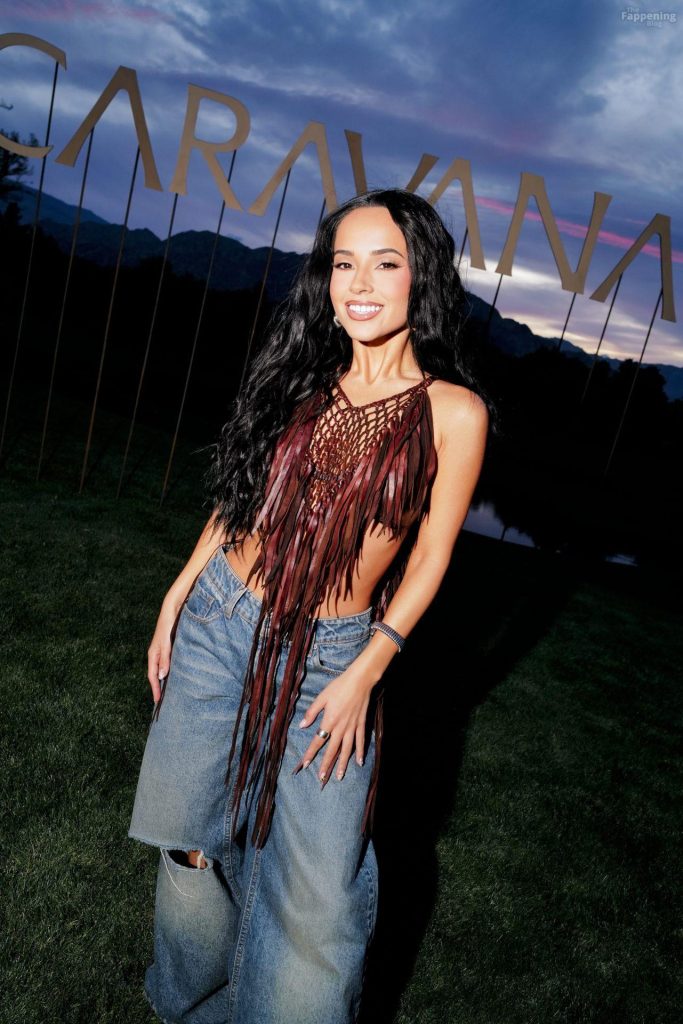 Becky G Looks Sexy at Coachella (16 Photos) 10
