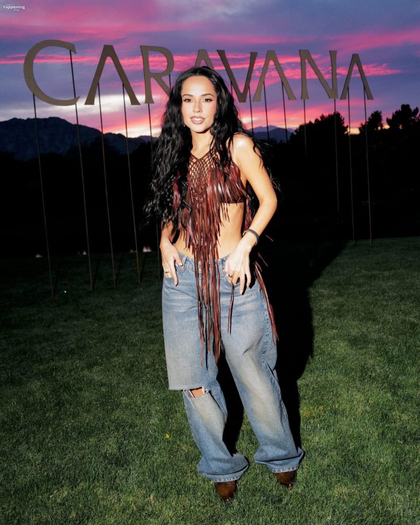 Becky G Looks Sexy at Coachella (16 Photos) 5