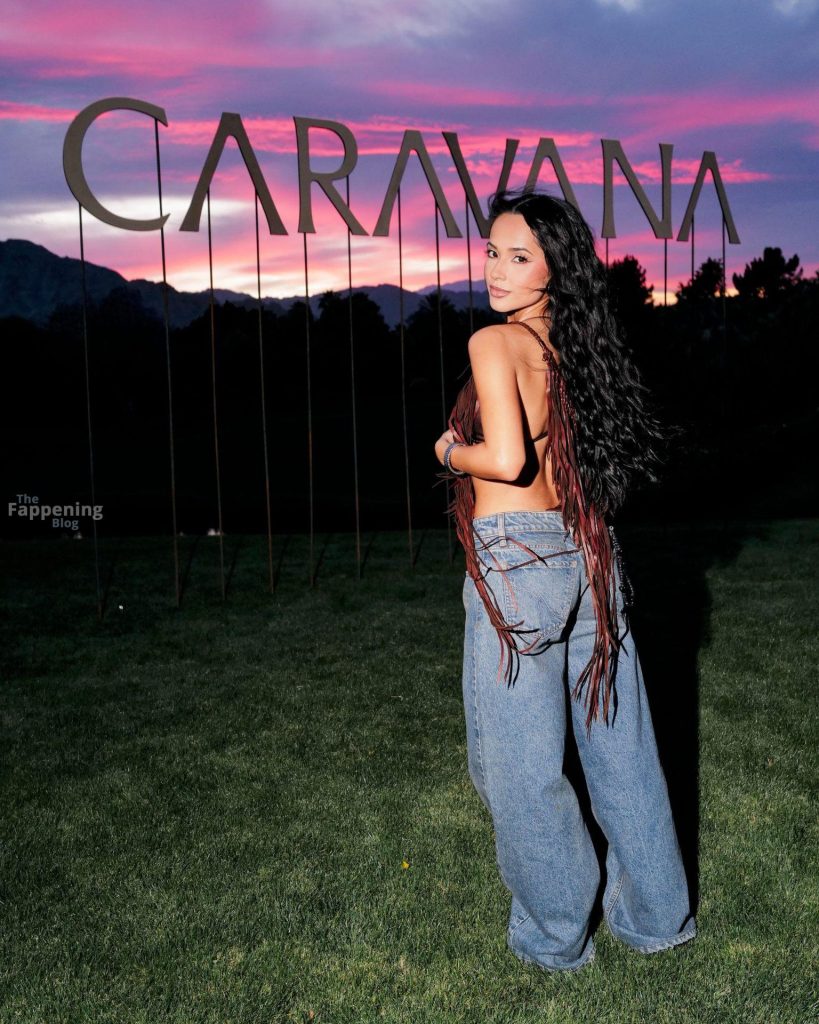 Becky G Looks Sexy at Coachella (16 Photos) 11