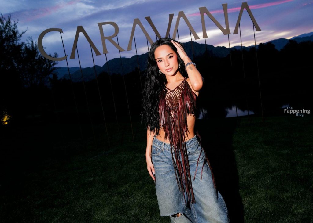 Becky G Looks Sexy at Coachella (16 Photos) 9