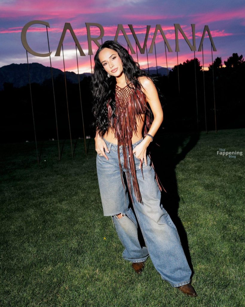 Becky G Looks Sexy at Coachella (16 Photos) 7