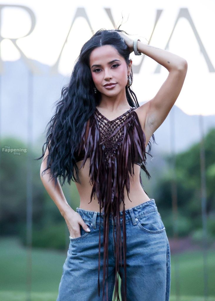 Becky G Looks Sexy at Coachella (16 Photos) 1