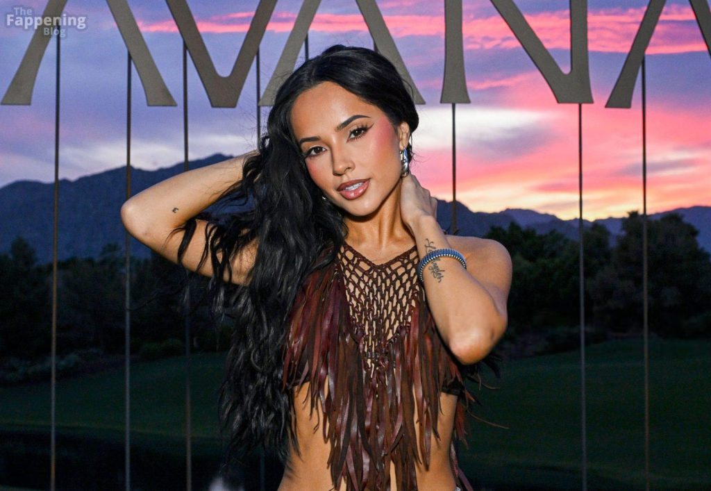Becky G Looks Sexy at Coachella (16 Photos) 15