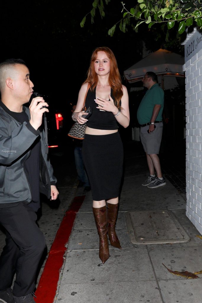 Madelaine Petsch Exits the Chateau Marmont in All-Black Style (27 Photos) 16