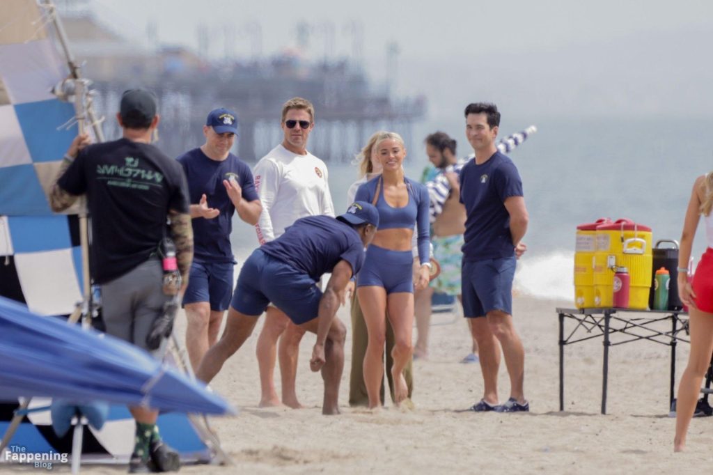 Olivia Dunne Shows Off Her Cameltoe, Ass and Legs on the Beach in Santa Monica (49 Photos) 10