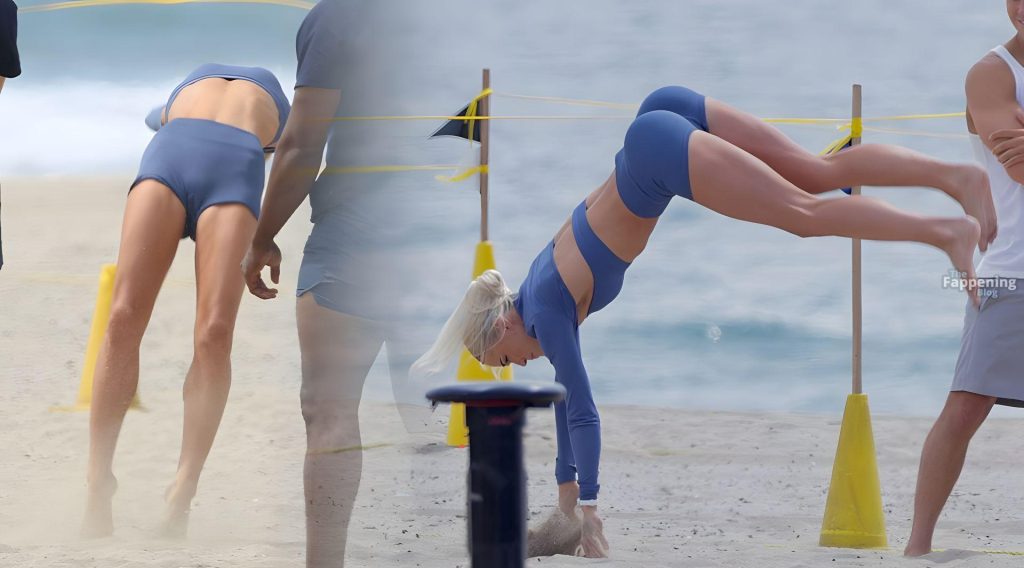 Olivia Dunne Shows Off Her Cameltoe, Ass and Legs on the Beach in Santa Monica (49 Photos) 21