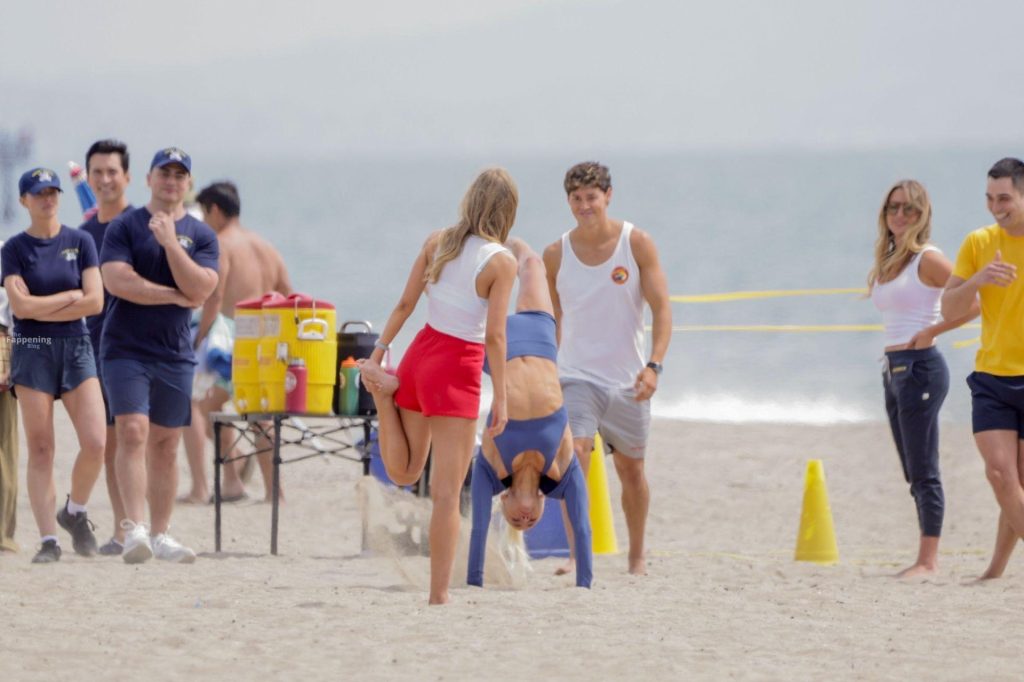 Olivia Dunne Shows Off Her Cameltoe, Ass and Legs on the Beach in Santa Monica (49 Photos) 13