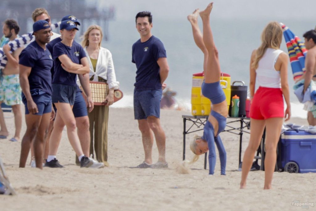 Olivia Dunne Shows Off Her Cameltoe, Ass and Legs on the Beach in Santa Monica (49 Photos) 11