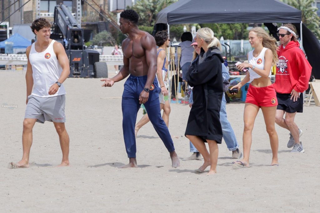 Olivia Dunne Shows Off Her Cameltoe, Ass and Legs on the Beach in Santa Monica (49 Photos) 2