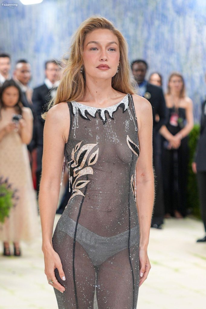 Gigi Hadid Goes Braless in a See-Through Dress for the 2026 Met Gala (123 Photos) 106