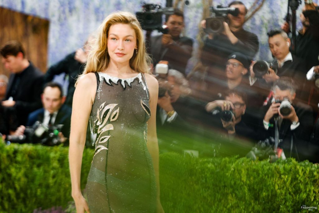 Gigi Hadid Goes Braless in a See-Through Dress for the 2026 Met Gala (123 Photos) 10