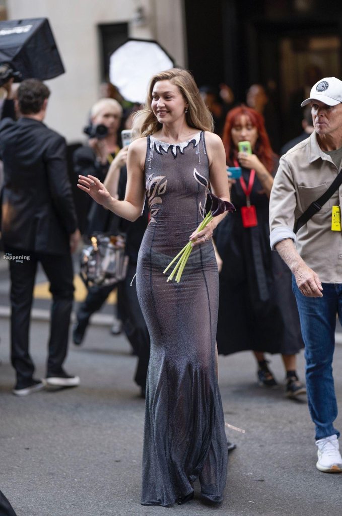 Gigi Hadid Goes Braless in a See-Through Dress for the 2026 Met Gala (123 Photos) 77