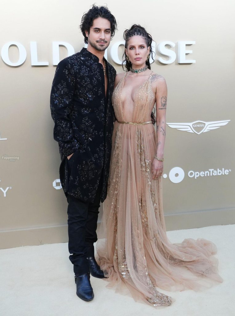 Halsey Flashes Her Nude Tits in a See-Through Dress (47 Photos) 40