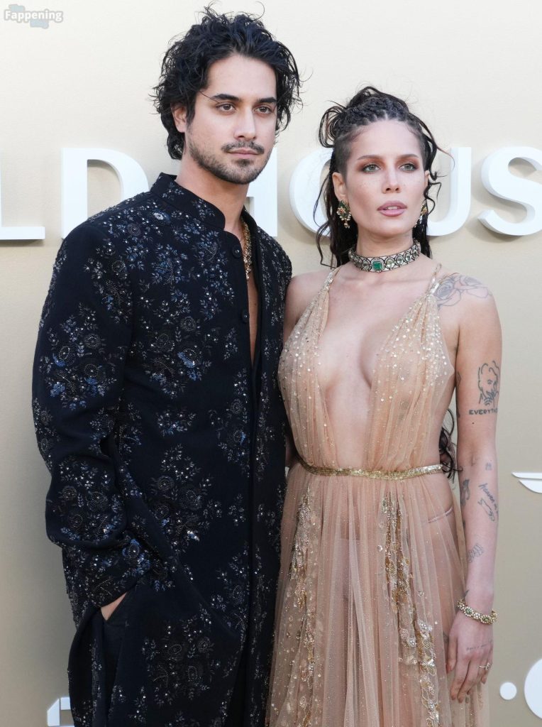 Halsey Flashes Her Nude Tits in a See-Through Dress (47 Photos) 26