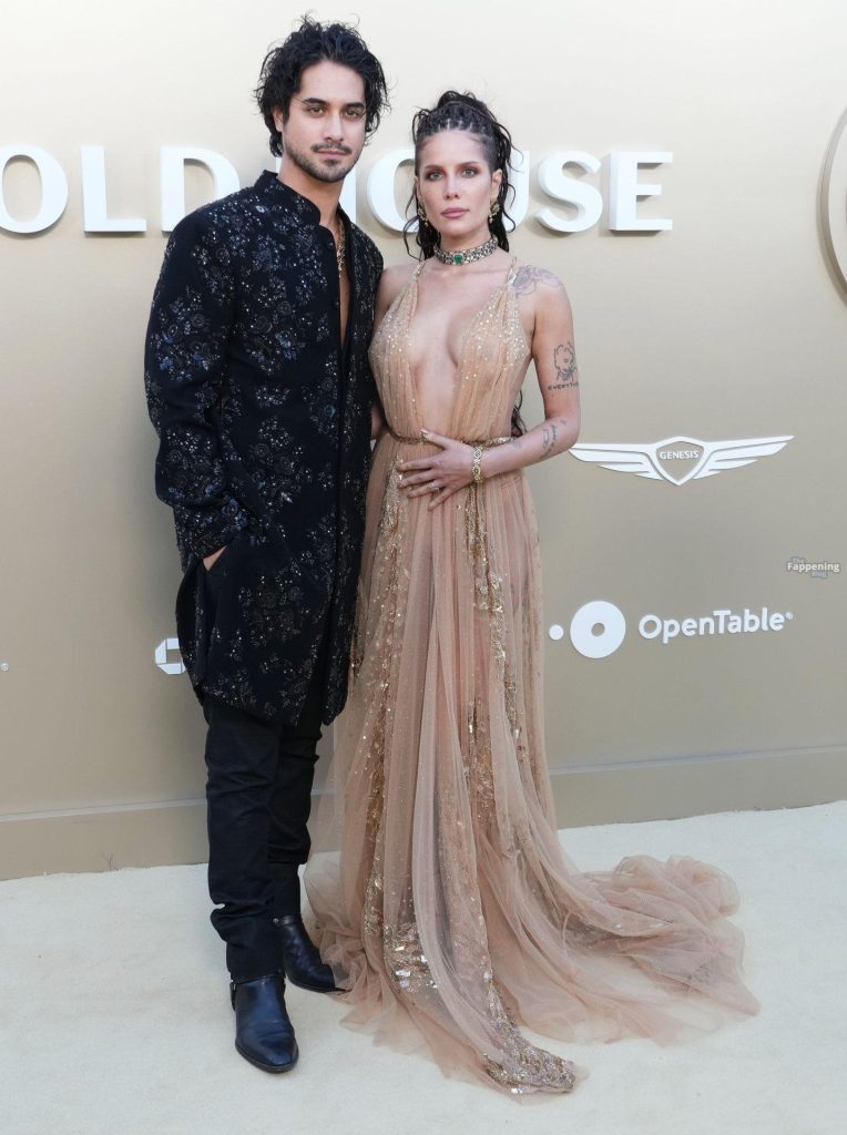 Halsey Flashes Her Nude Tits in a See-Through Dress (47 Photos) 38