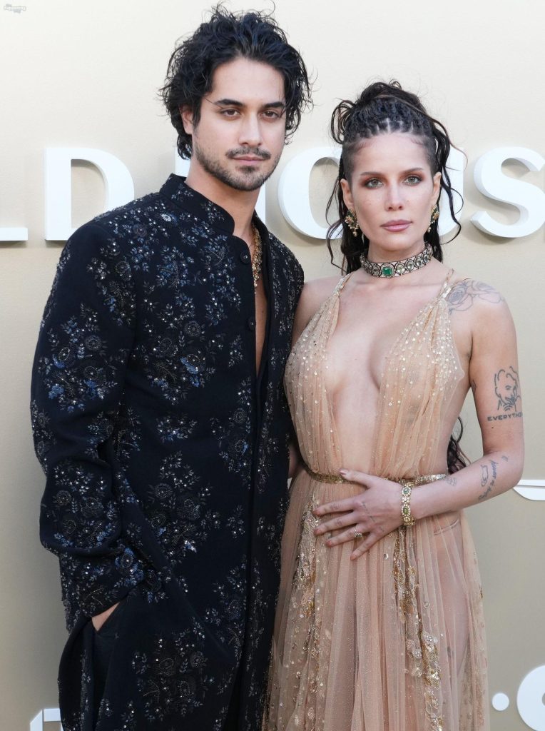 Halsey Flashes Her Nude Tits in a See-Through Dress (47 Photos) 32
